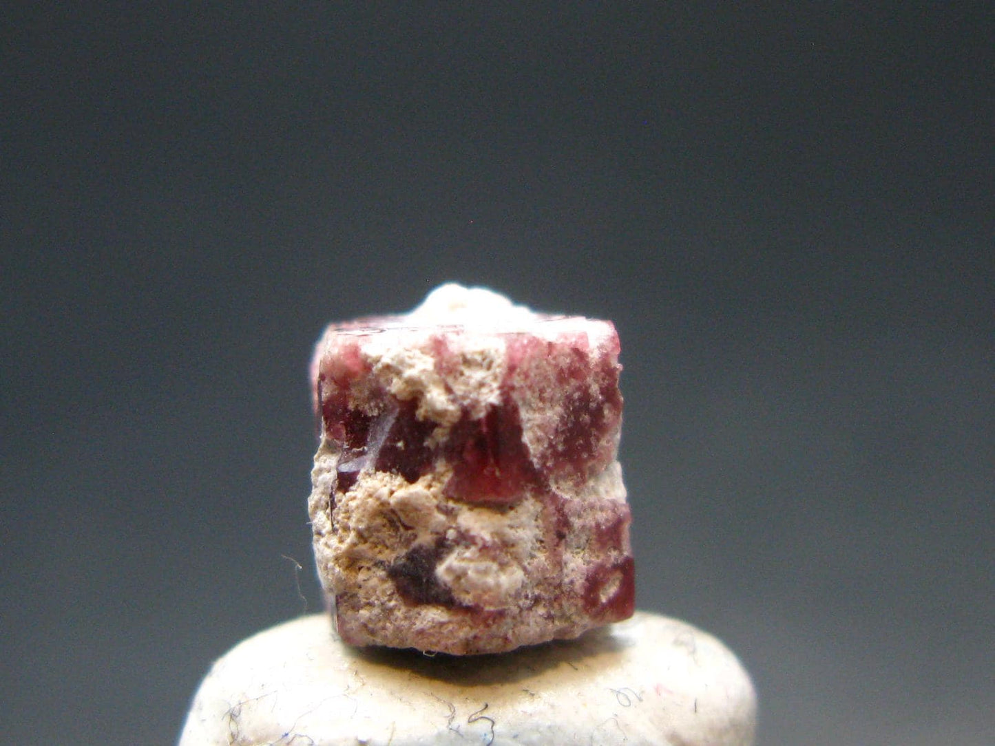 Nice Rare Gem Bixbite Red Emerald Beryl DT Crystal From Utah USA - 3.35 Carats