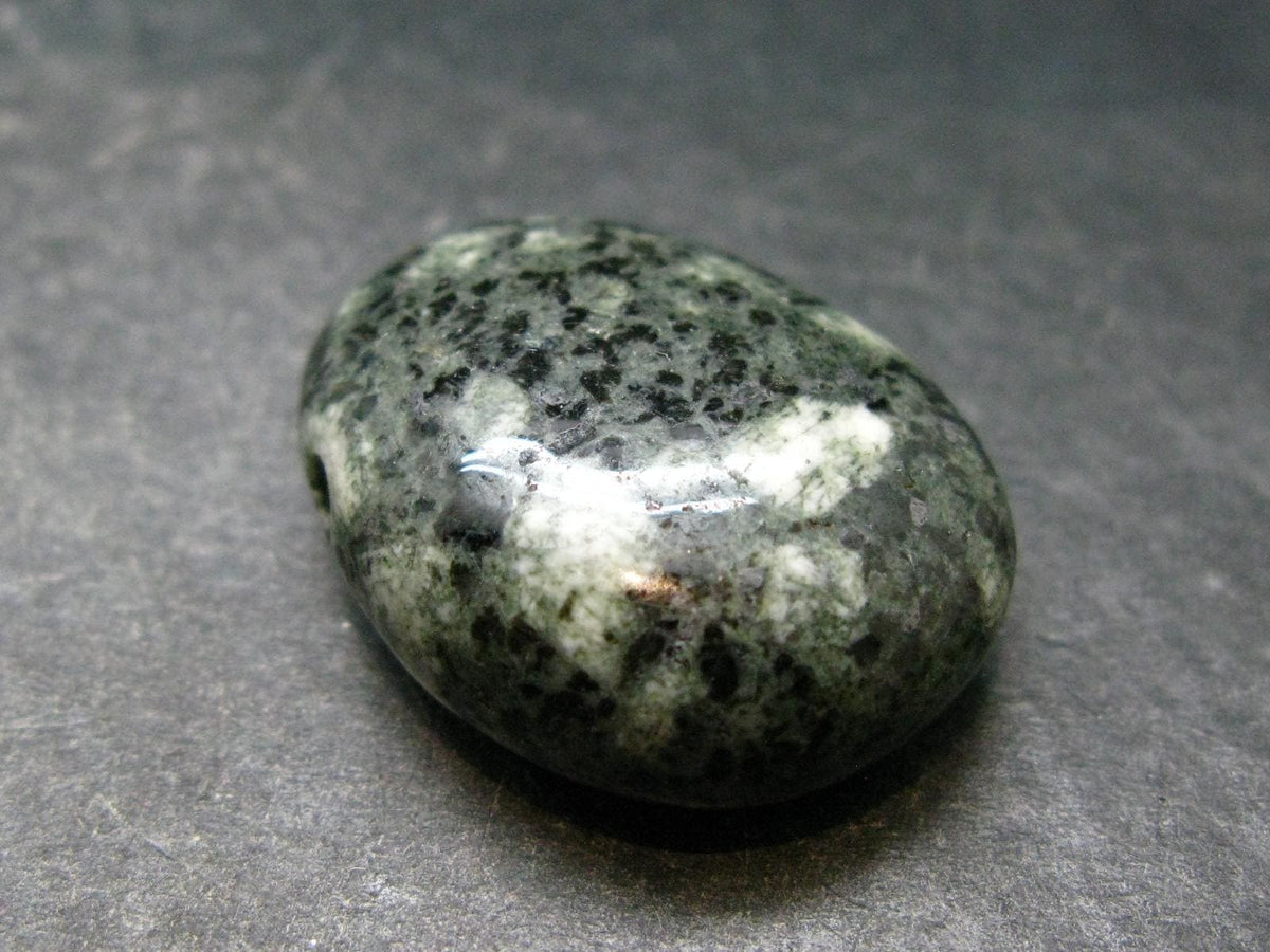 Rare Stonehenge Preseli Bluestone Metal Free Pendant From Wales UK - 1.2" - 13.85 Grams