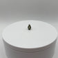 Elegant Oval Moldavite Pendant in Sterling Silver - 1.13 Grams