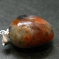 Iolite Cordierite & Sunstone Silver Pendant From India - 1.1" - 6.08 Grams