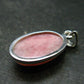 Pink Petalite Silver Pendant from Canada - 1.1" - 3.19 Grams