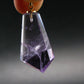 Amethyst Sterling Silver Gold Plated Pendant From Brazil - 1.5" - 7.16 Grams