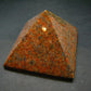 Natural Rosophia Feldspar Pyramid From Rocky Mountains -3.1" - 389 Grams