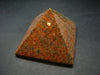 Natural Rosophia Feldspar Pyramid From Rocky Mountains -3.1" - 389 Grams