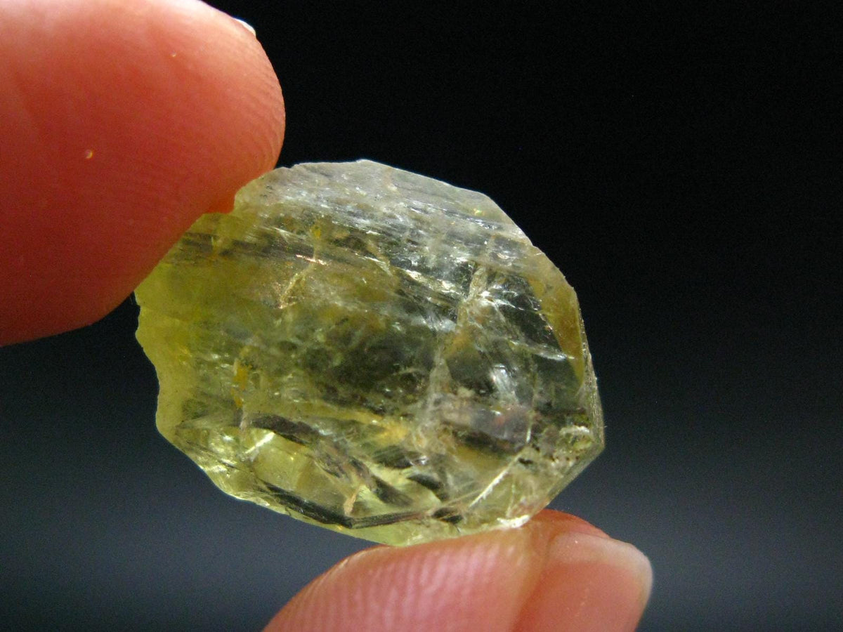 Brazilianite Crystal From Brazil - 0.8" - 3.0 Grams