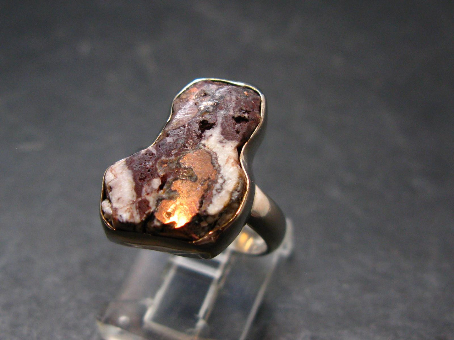 Copper Silver Ring from Michigan - 6.26 Grams - Size 6