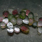 Lot of 25 Watermelon Tourmaline Crystal Slices From Brazil - 20 Carats