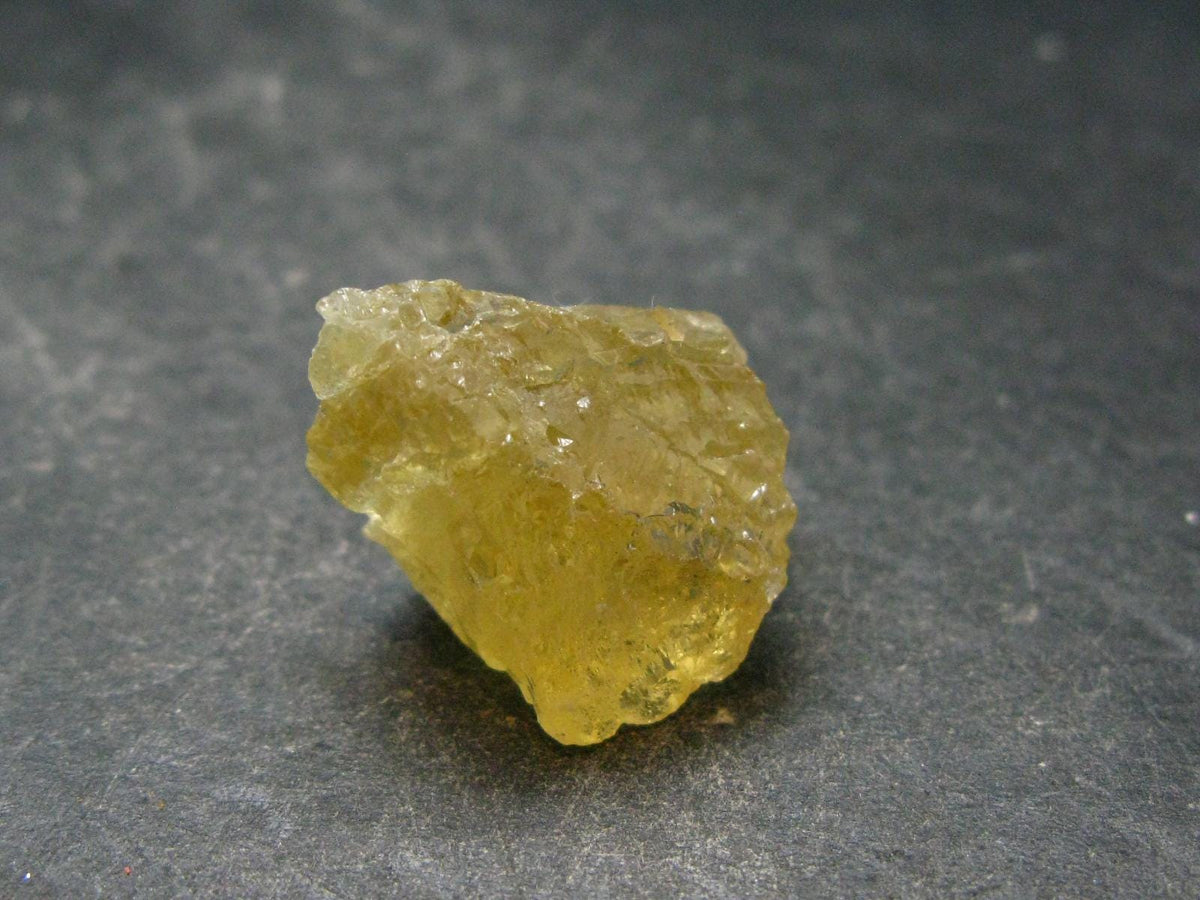 Etched Heliodor (Yellow Beryl) Crystal from Brazil - 22.70 Carats - 1.0"
