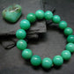 AAA Grade Chrysoprase Genuine Bracelet ~ 7 Inches ~ 14mm Round Beads