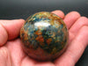 Large Euclase Blue Sphere Ball From Zimbabwe - 203 Grams - 2.0"