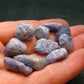 Lot of 10 Gem Tanzanite Zoisite Tumbled Pieces From Tanzania - 19.91 Grams
