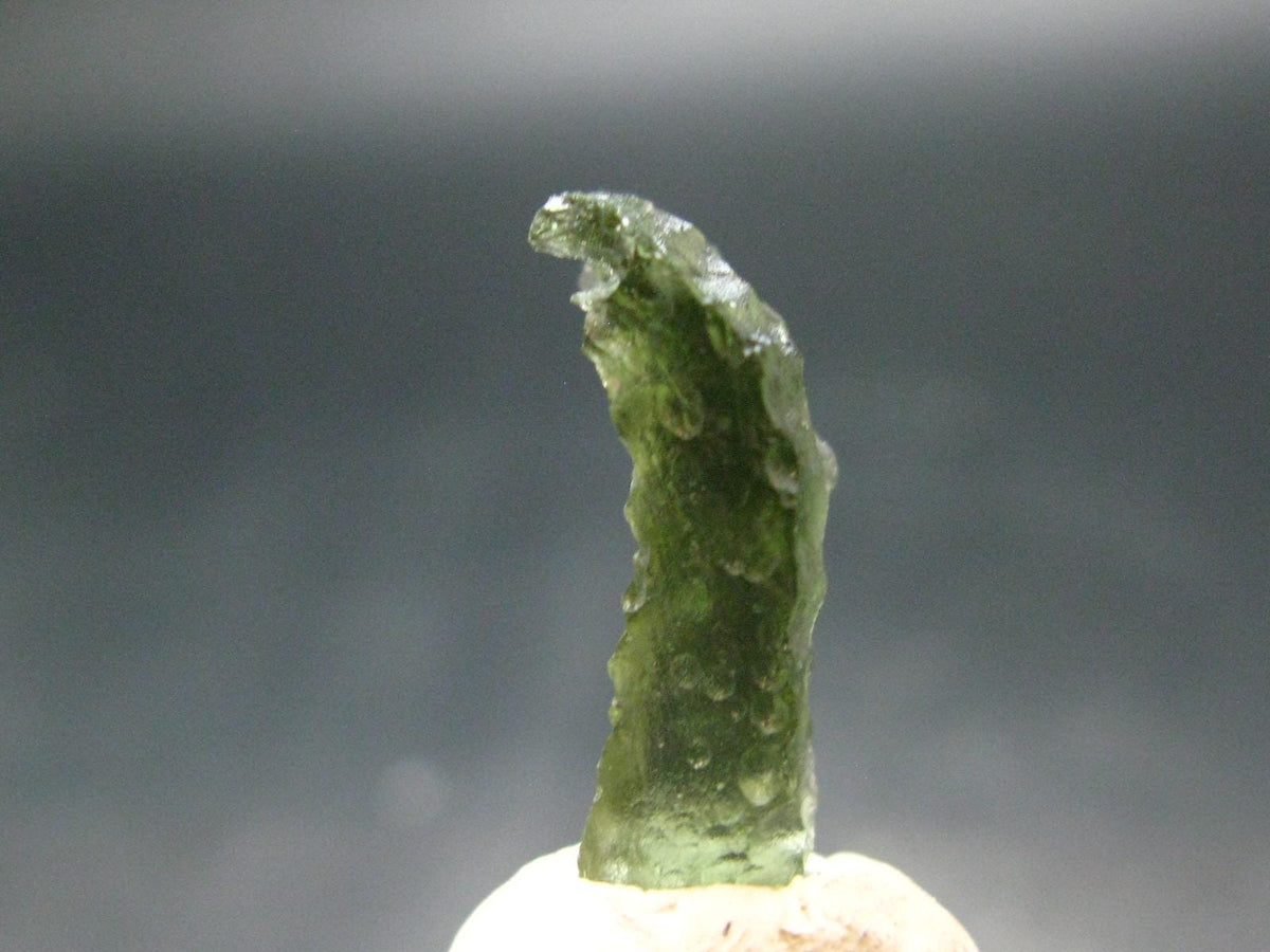 Moldavite Tektite Raw Piece from Czech Republic - 0.8" - 5.0 Carats - 1.0 Grams