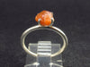Raw Sunstone 925 Silver Ring From Tanzania - 1.71 Grams - Size 6.25
