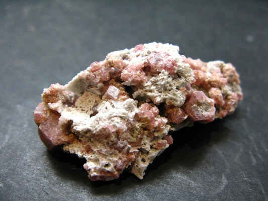 Raspberry Grossular Garnet Cluster From Mexico - 2.1" - 31.13 Grams
