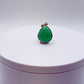 Natural Chrysoprase Teardrop Pendant – Green Sterling Silver Necklace Charm - Weight 6.24 g