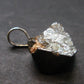 Magnetite Crystal Silver Pendant From Bolivia - 0.8" - 3.27 Grams