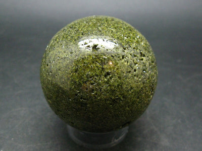 Nice Rare Epidote Sphere Ball From Peru - 2.2"