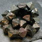 Magnetite Crystals Genuine Bracelet ~ 7 Inches ~ 12mm Crystal Beads