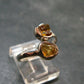 Citrine Sterling Silver Ring - Size 7 - 2.12 Grams