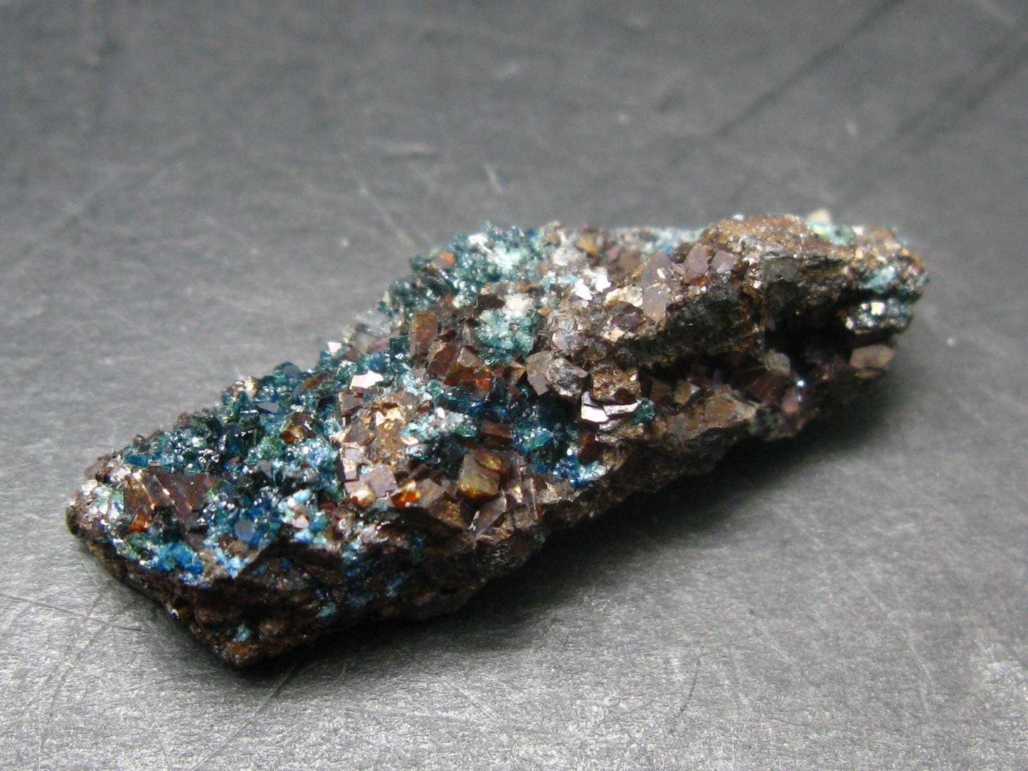 Lazulite & Siderite Cluster From Canada - 1.6" - 8.26 Grams