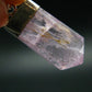 Gem Kunzite Spodumene Pendant in SS From Afghanistan - 1.4" - 4.43 Grams
