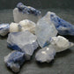 Lot of 10 Dumortierite In Quartz Crystals From Brazil - 46.78 Grams