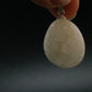 Very Rare White Cryolite 925 Silver Pendant from Greenland - 1.2" - 8.66 Grams