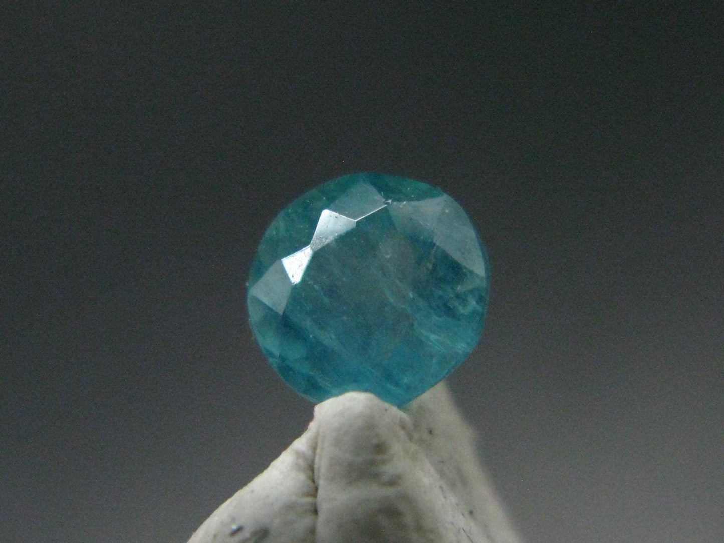 Extremely Rare Grandidierite Cut Stone From Madagascar - 0.43 Carats