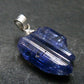 Tanzanite Pendant In Sterling Silver From Tanzania - 0.9" - 2.31 Grams