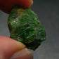 Gemmy Raw Natural Intense Forest Green Chrome Diopside Raw Piece from Russia - 0.7"