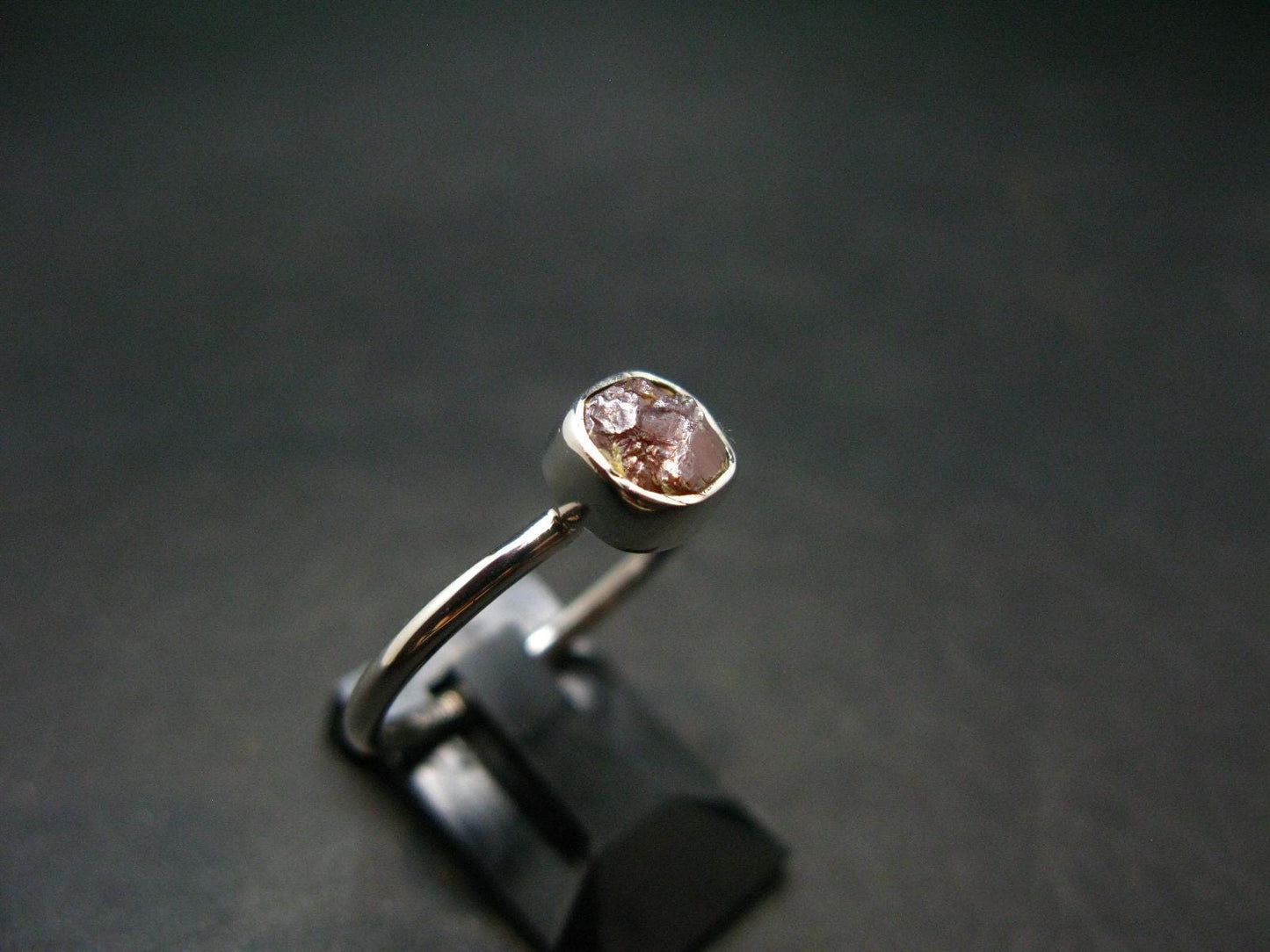 Sphalerite Silver Ring From Spain - Size 8 - 2.04 Grams