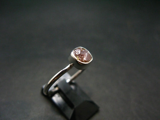Sphalerite Silver Ring From Spain - Size 8 - 2.04 Grams