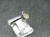 Green Herderite Silver Ring From Brazil - 1.74 Grams - Size 6