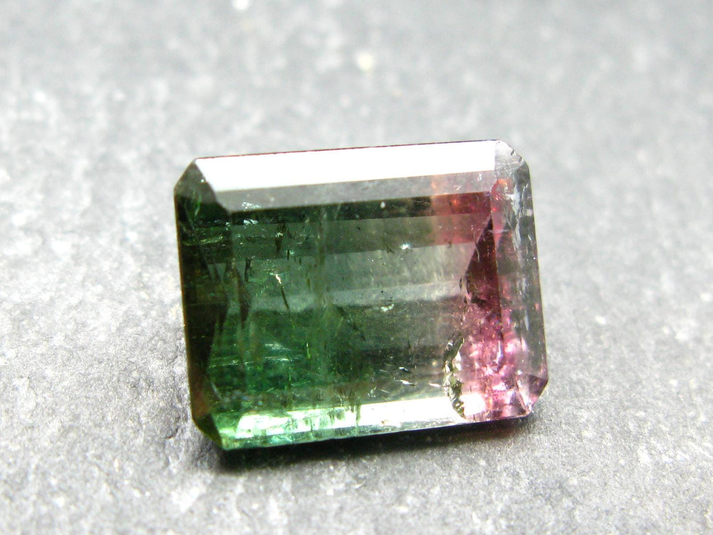 Watermelon Tourmaline Cut Stone Gem From Brazil - 7.27 Carats - 13x10mm