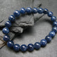 AAA Grade Gem Blue Sapphire Genuine Bracelet ~ 7 Inches ~ 8.5mm Round Beads