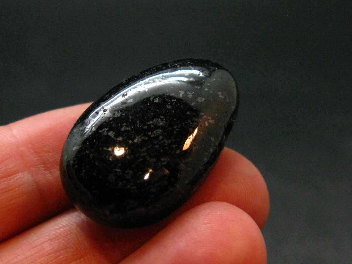 Nuumite Nuummite Metal Free Pendant From Greenland - 1.1" - 10.93 Grams