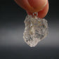 Goshenite Beryl Crystal 925 Silver Pendant From Brazil - 1.0" - 3.79 Grams