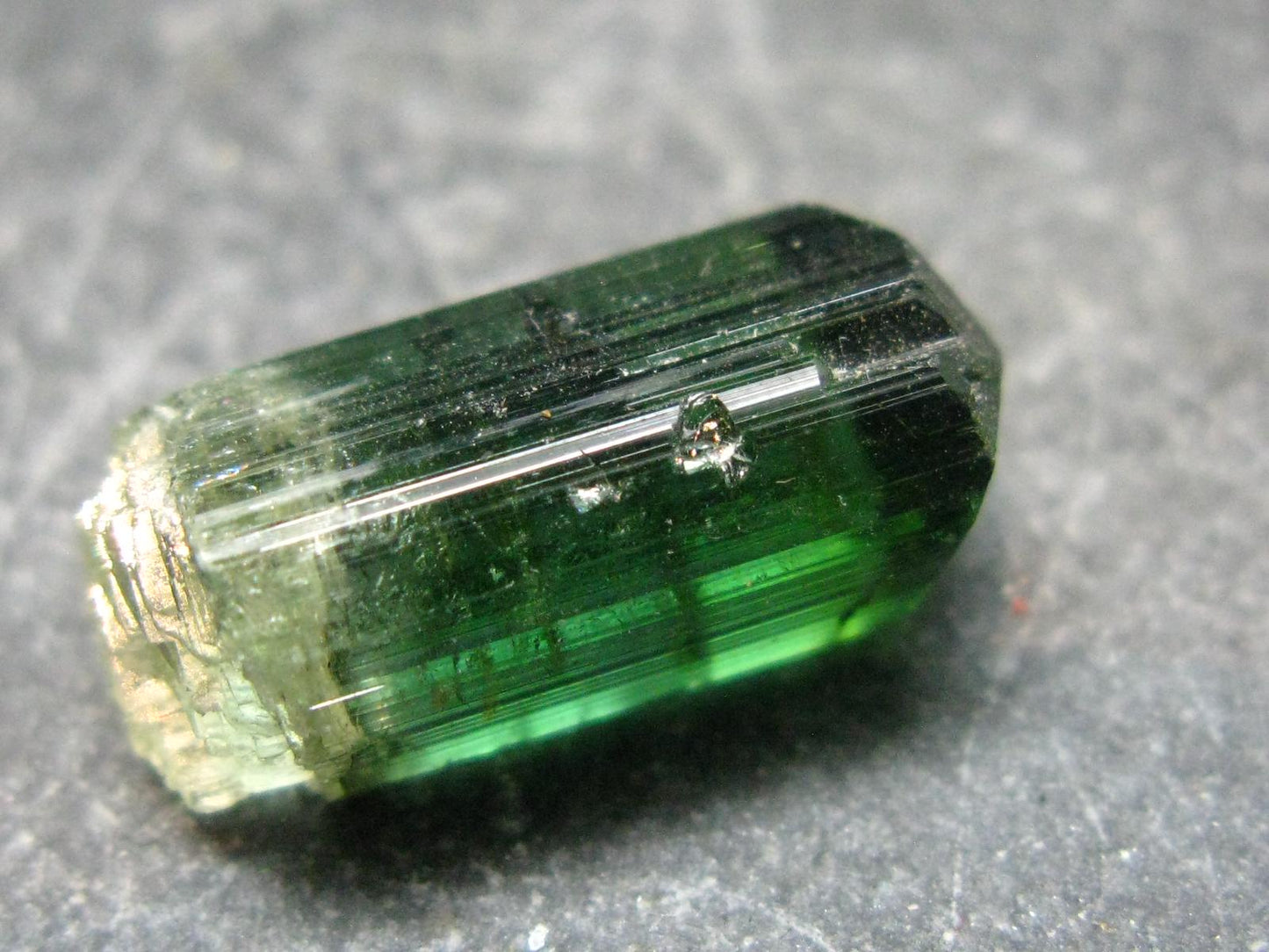 Green Tourmaline Crystal From Brazil - 0.7" - 11.55 Carats