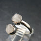 Natrolite Silver Ring From Russia - 2.2 Grams - Size 7