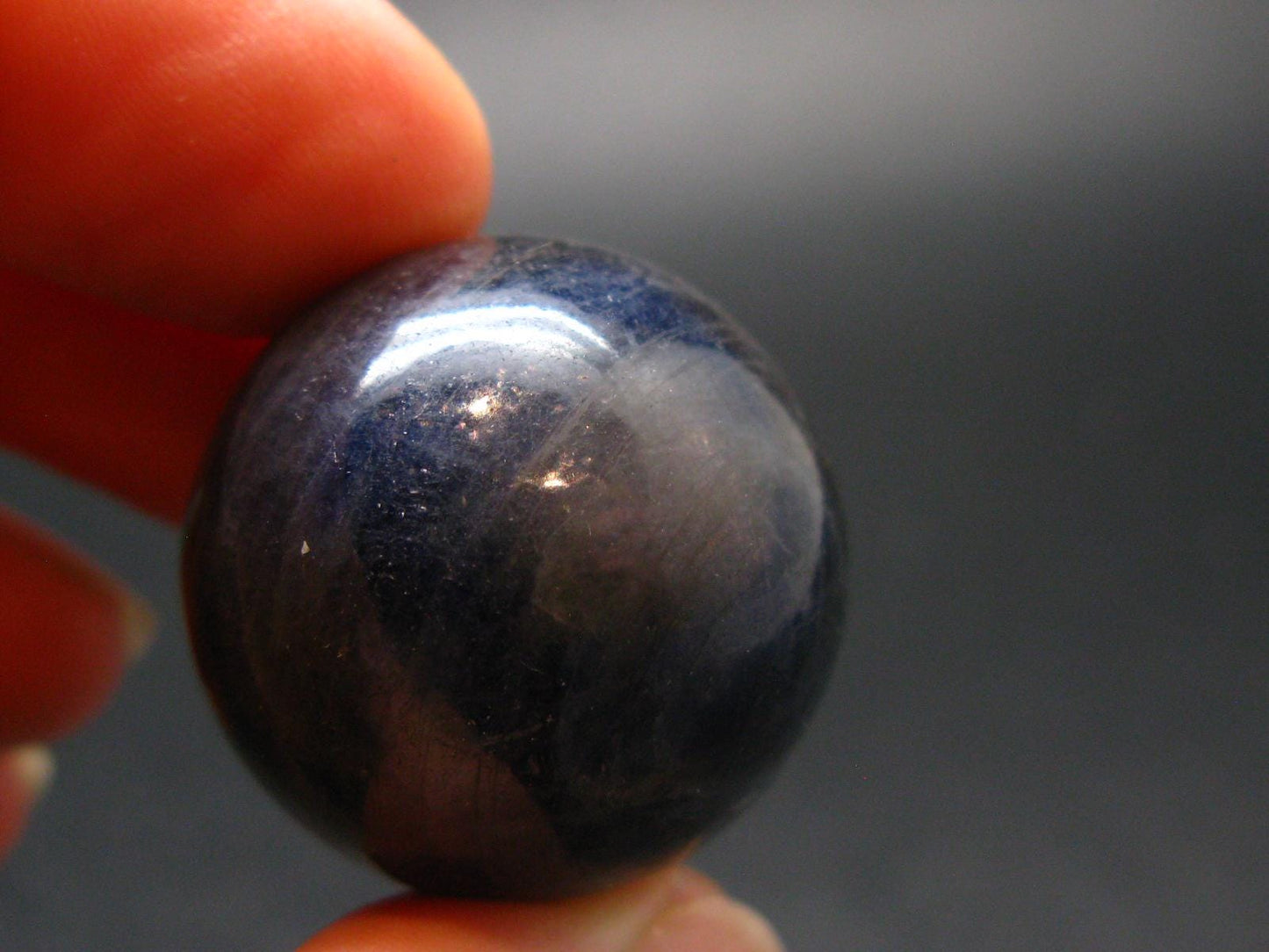 Genuine Sapphire Corundum Sphere Ball from India - 176.10 Carats - 1.0"