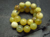 Yellow Opal Genuine Bracelet ~ 7 Inches ~ 8mm Round Beads