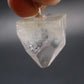 Clear Apophylite Apophyllite Crystal Silver Pendant From India - 1.0" - 6.5 Grams