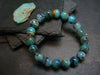 Gem Blue Opal Genuine Bracelet ~ 7 Inches ~ 10mm Round Beads