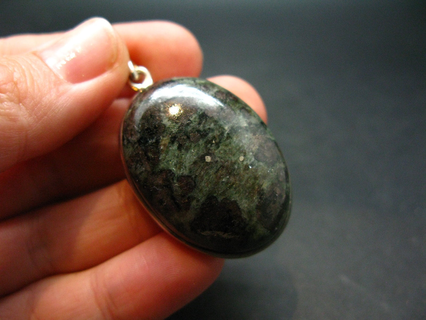 Rare Eclogite Pendant From Norway - 1.7" - 15.08 Grams