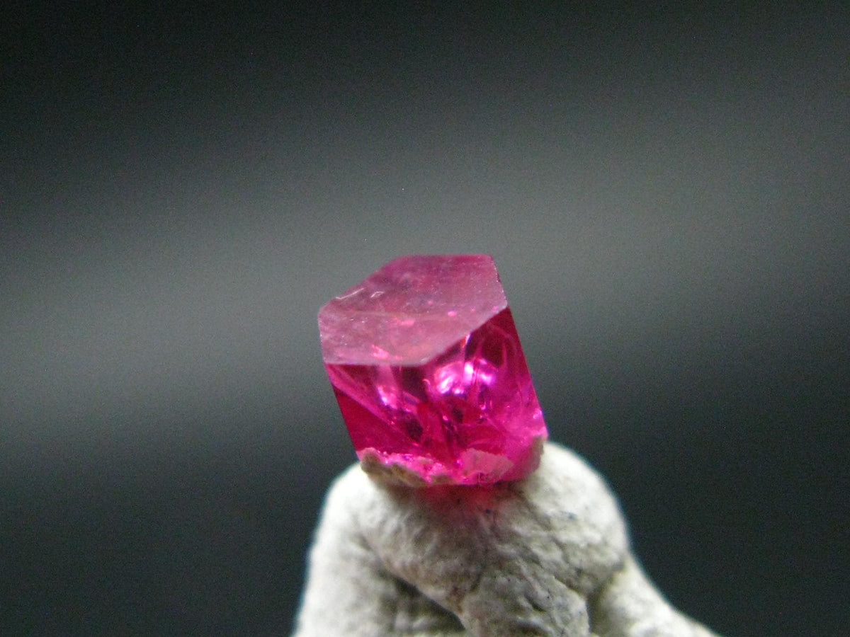 Nice Rare Gem Bixbite Red Emerald Beryl Crystal From Utah USA - 0.49 Carats