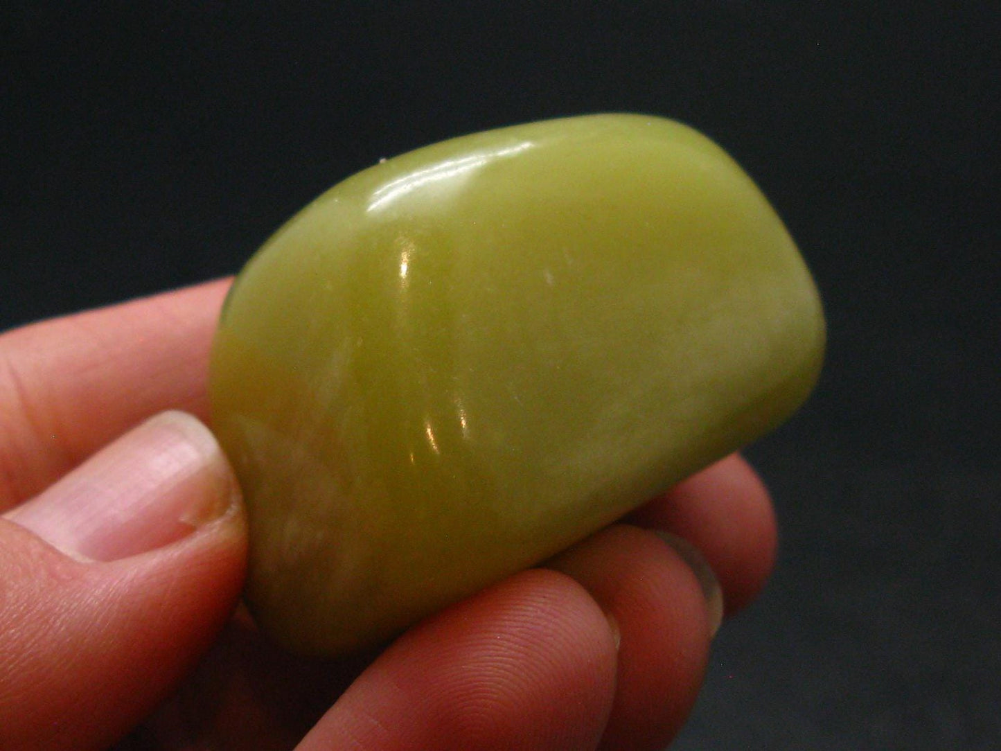 Healerite Serpentine Tumbled Piece From USA - 1.4"