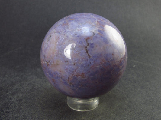 Purple Jade Sphere Ball from Turkey - 1.6" - 103.8 Grams