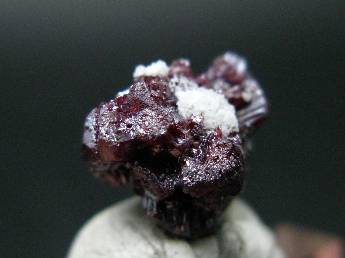 Rare Gem Proustite Cluster From Morocco - 0.6" - 1.89 Grams