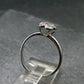 Genuine Alexandrite Gem Silver Ring From Russia - Size 9 - 1.94 Grams