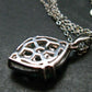 Emerald Silver Pendant W/Chain From Colombia - 3.86 Grams Total